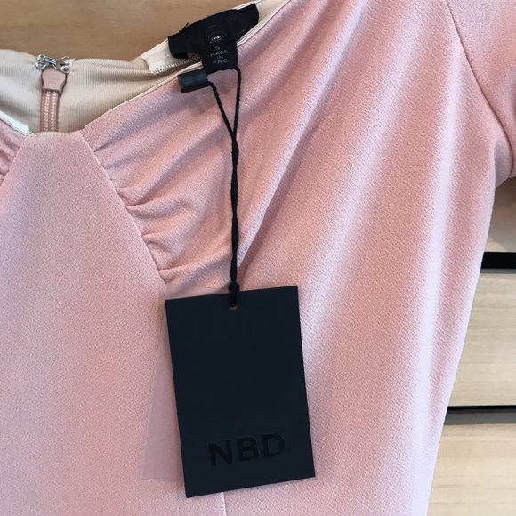 NWT NBD Off The Shoulder Romper - Picture 4 of 5